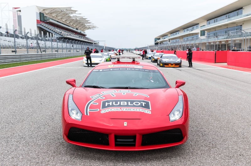 Illustration for article titled The Most Gorgeous Ferraris Around Came Out For Austin's Ferrari Challenge Race